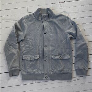 Williams Wilson Gray Button-Up Jacket, Men’s